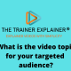 Explainer Shorts Videos for Targeted Audiences